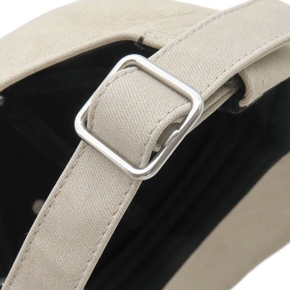 Bottega Veneta Cap Chino Print Nubuckles Cles Leather Light Beige S Hat Light